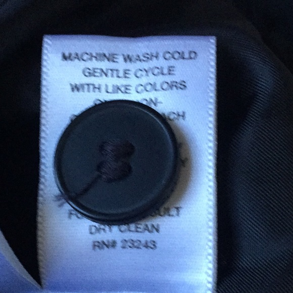 NEW WORK & COMPANY  STRETCH BLACK STRIPED VEST - Picture 9 of 10